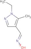 1-Ethyl-5-methyl-1H-pyrazole-4-carboxaldehyde oxime