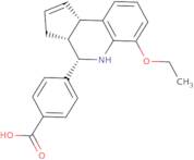 4-[(3aS,4R,9bR)-6-Ethoxy-3H,3aH,4H,5H,9bH-cyclopenta[c]quinolin-4-yl]benzoic acid