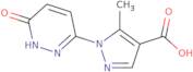 5-Methyl-1-(6-oxo-1,6-dihydropyridazin-3-yl)-1H-pyrazole-4-carboxylic acid