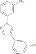 4-(3-Chlorophenyl)-1-(3-methylphenyl)-1H-pyrazole