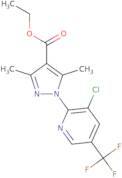 Ethyl 1-[3-chloro-5-(trifluoromethyl)pyridin-2-yl]-3,5-dimethyl-1H-pyrazole-4-carboxylate