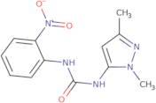 3-(1,3-Dimethyl-1H-pyrazol-5-yl)-1-(2-nitrophenyl)urea