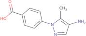 4-(4-Amino-5-methyl-1H-pyrazol-1-yl)benzoic acid