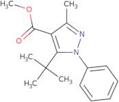 Methyl 5-tert-butyl-3-methyl-1-phenyl-1H-pyrazole-4-carboxylate