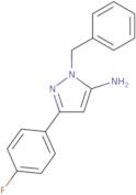 1-Benzyl-3-(4-fluorophenyl)-1H-pyrazol-5-amine