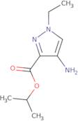 Propan-2-yl 4-amino-1-ethyl-1H-pyrazole-3-carboxylate