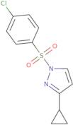 1-(4-Chlorobenzenesulfonyl)-3-cyclopropyl-1H-pyrazole