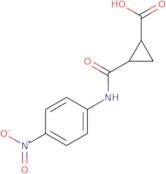 (1R,2S)-2-[(4-Nitrophenyl)carbamoyl]cyclopropane-1-carboxylic acid