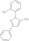 1-(2-Methylphenyl)-3-phenyl-1H-pyrazol-5-amine