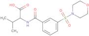 (2S)-3-Methyl-2-{[3-(morpholin-4-ylsulfonyl)benzoyl]amino}butanoic acid