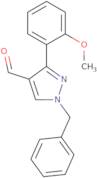 1-Benzyl-3-(2-methoxyphenyl)-1H-pyrazole-4-carbaldehyde