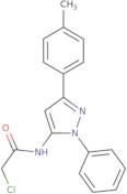 2-Chloro-N-[3-(4-methylphenyl)-1-phenyl-1H-pyrazol-5-yl]acetamide