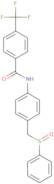 N-{4-[(Phenylsulfinyl)methyl]phenyl}-4-(trifluoromethyl)benzenecarboxamide