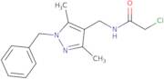 N-[(1-Benzyl-3,5-dimethyl-1H-pyrazol-4-yl)methyl]-2-chloroacetamide