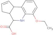 (3aR,4S,9bS)-6-Ethoxy-3a,4,5,9b-tetrahydro-3H-cyclopenta[C]quinoline-4-carboxylic acid