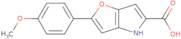 2-(4-Methoxyphenyl)-4H-furo[3,2-b]pyrrole-5-carboxylic acid