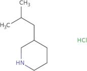 3-(2-Methylpropyl)piperidine hydrochloride