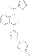 2-{[1-(4-Chlorophenyl)-1H-pyrazol-4-yl]carbonyl}phenyl 2-furoate