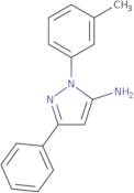 1-(3-Methylphenyl)-3-phenyl-1H-pyrazol-5-amine