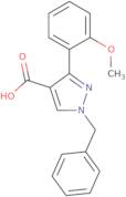 1-Benzyl-3-(2-methoxyphenyl)-1H-pyrazole-4-carboxylic acid