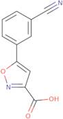5-(3-cyanophenyl)isoxazole-3-carboxylic acid