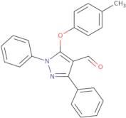 5-(4-Methylphenoxy)-1,3-diphenyl-1H-pyrazole-4-carbaldehyde