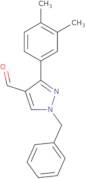 1-Benzyl-3-(3,4-dimethylphenyl)-1H-pyrazole-4-carbaldehyde