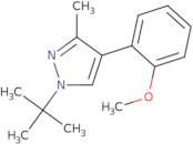 1-(tert-Butyl)-4-(2-methoxyphenyl)-3-methyl-1H-pyrazole