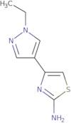 4-(1-Ethyl-1H-pyrazol-4-yl)-thiazol-2-ylamine
