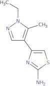 4-(1-Ethyl-5-methyl-1H-pyrazol-4-yl)-1,3-thiazol-2-amine