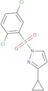 3-Cyclopropyl-1-(2,5-dichlorobenzenesulfonyl)-1H-pyrazole