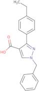 1-Benzyl-3-(4-ethylphenyl)-1H-pyrazole-4-carboxylic acid