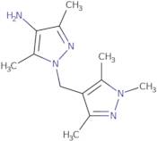 3,5-Dimethyl-1-[(1,3,5-trimethyl-1H-pyrazol-4-yl)methyl]-1H-pyrazol-4-amine