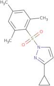 3-Cyclopropyl-1-(2,4,6-trimethylbenzenesulfonyl)-1H-pyrazole