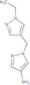 1-[(1-Ethyl-1H-pyrazol-4-yl)methyl]-1H-pyrazol-4-amine