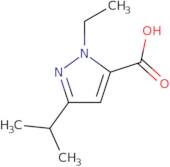 2-Ethyl-5-isopropyl-2H-pyrazole-3-carboxylic acid