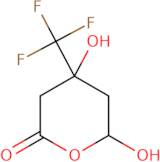 4,6-Dihydroxy-4-(trifluoromethyl)-tetrahydropyran-2-one