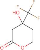 (4S)-4-Hydroxy-4-(trifluoromethyl)tetrahydro-2H-pyran-2-one