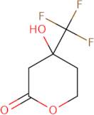 (4R)-4-Hydroxy-4-(trifluoromethyl)tetrahydro-2H-pyran-2-one