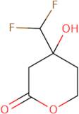 (4S)-4-(Difluoromethyl)-4-hydroxytetrahydro-2H-pyran-2-one