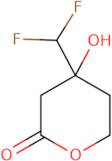 (4R)-4-(Difluoromethyl)-4-hydroxytetrahydro-2H-pyran-2-one