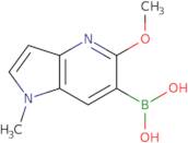 (5-Methoxy-1-methyl-1H-pyrrolo[3,2-b]pyridin-6-yl)boronic acid