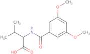 (2S)-2-[(3,5-Dimethoxyphenyl)formamido]-3-methylbutanoic acid