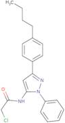 N-[3-(4-Butylphenyl)-1-phenyl-1H-pyrazol-5-yl]-2-chloroacetamide