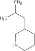 3-(2-methylpropyl)piperidine
