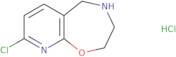 8-Chloro-2,3,4,5-tetrahydropyrido[3,2-F][1,4]oxazepine hydrochloride