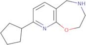 8-Cyclopentyl-2,3,4,5-tetrahydropyrido[3,2-F][1,4]oxazepine