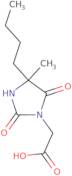 2-(4-Butyl-4-methyl-2,5-dioxoimidazolidin-1-yl)acetic acid