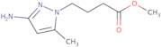 4-(3-Amino-5-methyl-pyrazol-1-yl)-butyric acid methyl ester