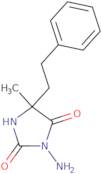 3-Amino-5-methyl-5-(2-phenylethyl)imidazolidine-2,4-dione